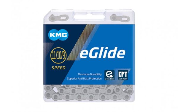 Grandinė KMC eGlide EPT CUES E-Bike 9/10/11 pavarų, 118L