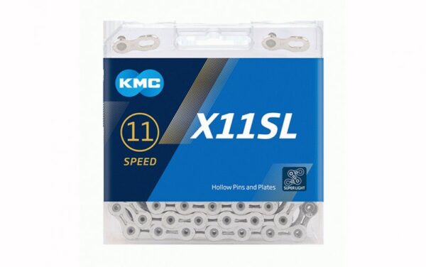 Grandinė KMC X11SL Silver 11 pavarų, 114L