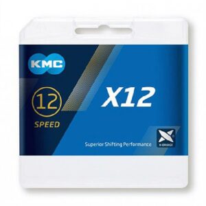 Grandinė KMC X12 Silver 12 pavarų, 126L