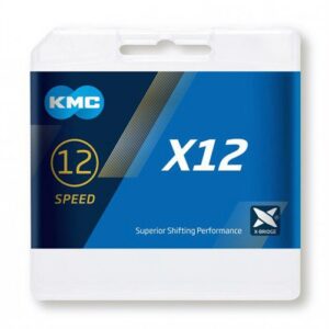 Grandinė KMC X12 Black Tech 12 pavarų, 126L