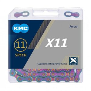Grandinė KMC X11 Aurora Waxed 11 pavarų, 118L