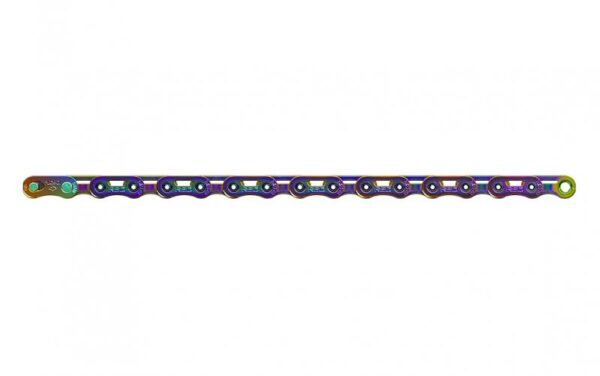 Grandinė SRAM Red AXS Flattop E1 Rainbow 12 pavarų, 126L